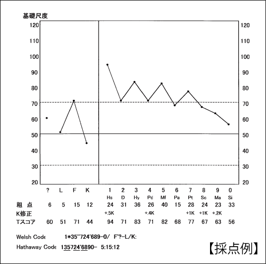 商品紹介MMPIプログラム例